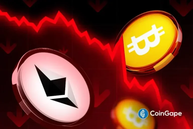 Bitcoin and Ethereum Crash: $600M Lost in a Day