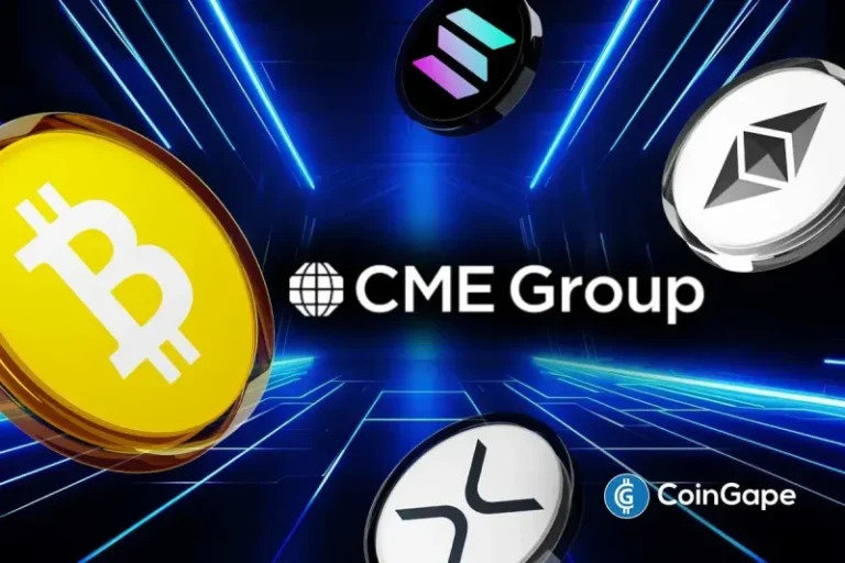 Breaking: CME Group To Launch 24/7 BTC, ETH, XRP, SOL Futures Trading On May 29